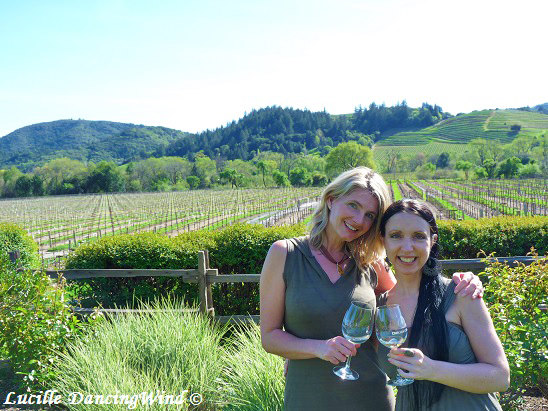 Cali vineyard wine tasting