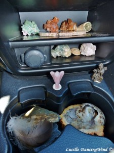 Any space can be sacred (even your car’s)…